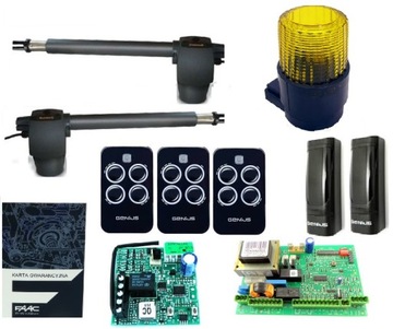 G-BAT 400 GENIUS automat bramy skrzydłowej do 3m