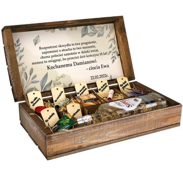 BOX BOX ESSENTIALS ДЛЯ ПОДАРКА НА 18-ЛЕТИЕ ДНЯ РОЖДЕНИЯ