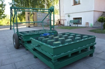 Станок для пустотелых блоков Jomb Jumbo S82 KARKON ажур Eko KPL DTR