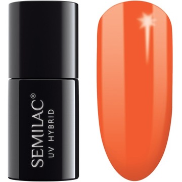 SEMILAC LAKIER HYBRYDOWY 045 ELECTRIC ORANGE 7ML