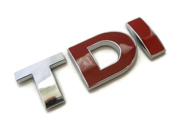 EMBLEMAT ZNACZEK Audi Volkswagen TDI Metalowy!
