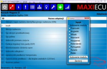 Полная диагностика NISSAN MAXIECU ABS DPF OBD2 SRS