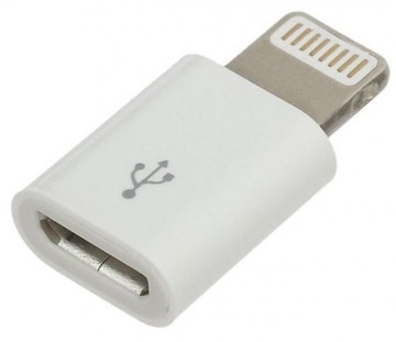 ADAPTER PRZEJŚCIÓWKA MICRO USB do LIGHTNING IPHONE