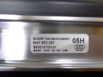 AUDI A5 8W7 CABRIO LIŠTA CHRÓM STOP 8W7853297