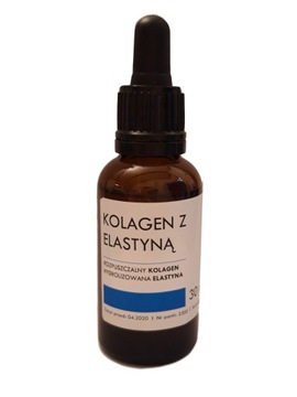 KOLAGEN z ELASTYNĄ 30ml rozpuszczalny pipeta