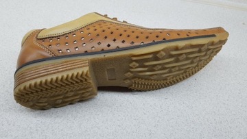 PÓŁBUTY DAMSKIE WYPRZEDAŻ SKÓRA 39 SKÓRZANE SUPER