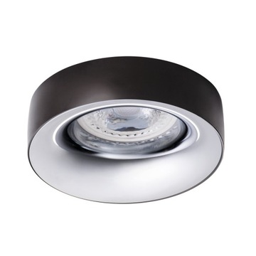 Oczko sufitowe antracyt/chrom Kanlux ELNIS L A/C