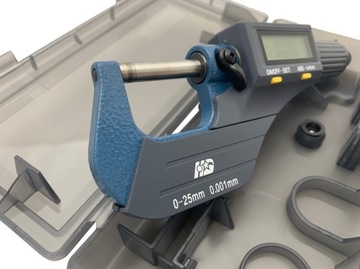 ЭЛЕКТРОННЫЙ МИКРОМЕТР 0-25 мм/0,001 мм ДЛЯ ПЛЕНКИ