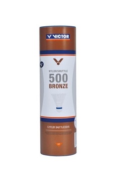 Воланы для бадминтона нейлоновые 500 VICTOR желтые