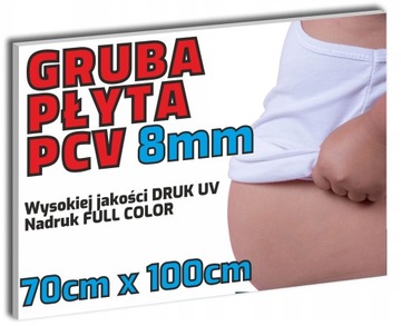 TABLICA REKLAMOWA Płyta PCV 8mm SZYLD 70cm x 100cm