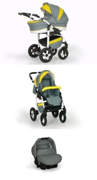 VERDI ELIZ ДЕТСКАЯ КОЛЯСКА 3В1 + СУМКА + АКСЕССУАРЫ