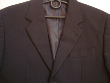 ЭЛЕГАНТНЫЙ черный костюм ДЖОРДЖ размер 38 (обхват талии - 90 см)