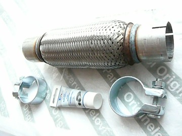 Opel Vectra C Signum Соединитель сетчатой ​​трубы глушителя Гибкий соединитель выхлопной системы