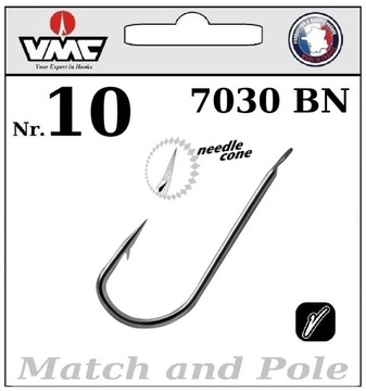 10 x HACZYK VMC VANADIUM MATCH POLE 7030 BN Nr.10