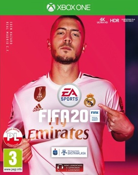 Gra FIFA 20 XBOX ONE PL XOne Folia PUDEŁKOWA nowa
