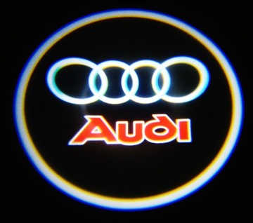 СВЕТОДИОДНЫЙ ПРОЕКТОР ЛОГОТИПА HD БЕСПРОВОДНОЙ ДЛЯ ВСЕХ AUDI