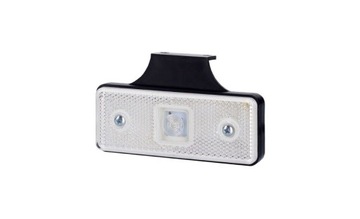 LAMPA OBRYSOWA Z ODBLASKIEM BIAŁA WIESZAK LED