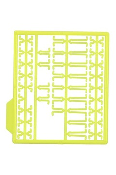 Stopery do PELLETU KULEK Mikado żółte 2szt.