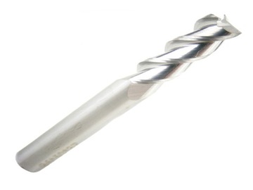 Frez węglik VHM 5 mm L50 3F aluminium polerowany