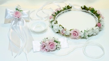 zestaw komunijny,wianek komunijny,wianki komunijne