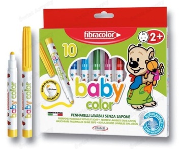 MAZAKI BABYCOLOR OD 1 ROKU 10 KOLORÓW FIBRACOLOR