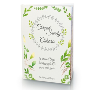 Biblia na Chrzest, Pamiątka, nadruk z imieniem