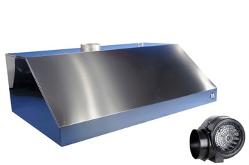 OKAP GASTRONOMICZNY 1200 x 700 TURBINA 800 m3