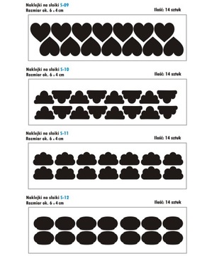 Наклейки Этикетки Банки Специи Травы Мел