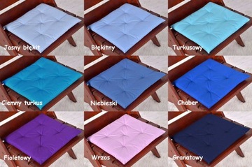 ДВУХСТОРОННЯЯ СТЕГАНАЯ ПОДУШКА ТЕРРАСНЫЙ СТУЛ 38Х38