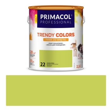 FARBA TRENDY COLORS 2,5L SOCZYSTY ZIELONY