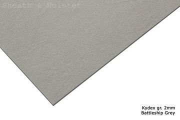 Kydex Battleship Gray - 300x400mm gr. 2mm