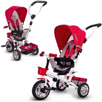 ТРЕХКОЛЕСНЫЙ ВЕЛОСИПЕД, ВРАЩАЮЩИЙСЯ ВЕРХ, КОРЗИНА, 9,6 кг