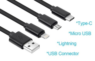 Адаптер USB-C «папа» — USB-A 2.0 «мама», OTG 15 см