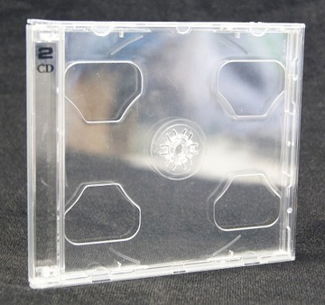 Футляр Jewel Case CLEAR для 2 компакт-дисков - 50 штук WaWa