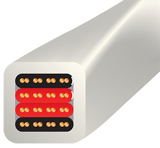 СПИКЕРНЫЙ КАБЕЛЬ WIREWORLD LUNA 8 (LUS) 2X2,5M