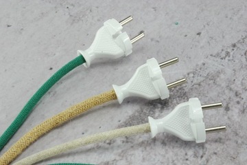 Польская вилка 230В 10А LOFT, качество ретро-дизайна