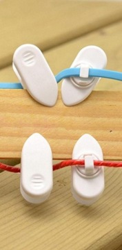 ДЕРЖАТЕЛЬ ДЛЯ НАУШНИКОВ ЧЕРНАЯ ЛЯГУШКА 5 шт.