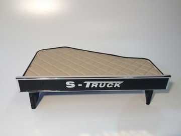 ЦЕНТРАЛЬНАЯ ПОЛКА SCANIA S/R SERIES, СТЁГАНАЯ ЭКО-КОЖА