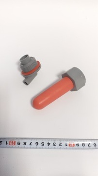 Ведро для поения телят с клапаном и соской, 8 литров