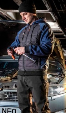 Легкая, дышащая рабочая толстовка с капюшоном NEO S/48