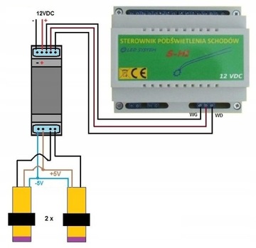 Адаптерные датчики для контроллера освещения лестницы
