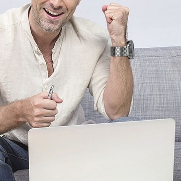 Стальной браслет SAMSUNG GALAXY WATCH 46мм СТЕКЛО