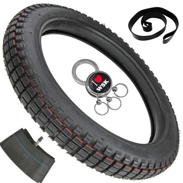 OPONA 3.00-18 KBF 6PR 52P WSK SHL JAWA ETZ + DĘTKA