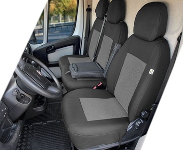 FIAT DUCATO 4 od 2014 Pokrowce na fotele MIAROWE