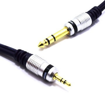 KABEL JACK 3,5 - JACK 6,3 STEREO 5M VITALCO