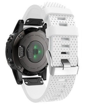 БЕЛЫЙ Силиконовый ремешок Garmin FENIX 5S QuickFit