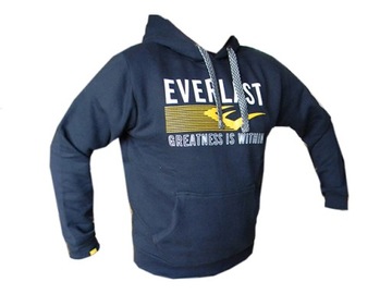 BLUZA EVERLAST kaptur granatowa r. S