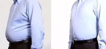 МУЖСКАЯ ФУТБОЛКА ДЛЯ ПОХУДЕНИЯ, БЕЛАЯ, XL