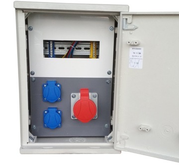 RBOG1 ROZDZIELNIA ELEKTRYCZNA SKRZYNKA BUDOWLANA