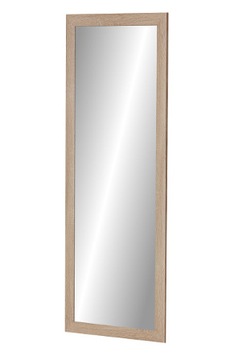 Lustro w ramie 130x50 DĄB SONOMA i 50 ROZMIARÓW